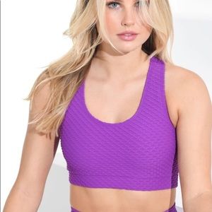 Booty by Brabant Croco Skin Top Uva